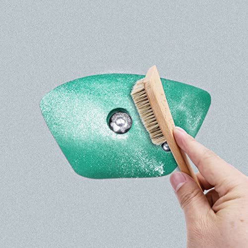 Climbing Brush with Boar's Hair Bristles & Ergonomic Wooden Handle – Rock & Bouldering Cleaning Tool (2 Pack)