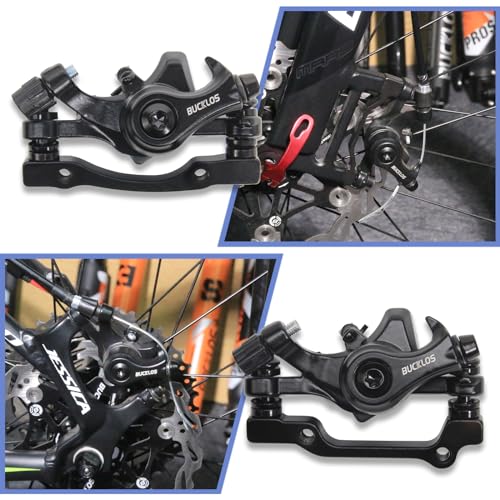 Mountain Bike Disc Brake Kit with Aluminum Alloy Caliper and 160mm Stainless Steel Rotor - Mechanical Caliper Only