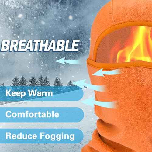 Balaclava Ski Mask for Men & Women - Winter Face Mask with Multiple Wear Styles - for Outdoor Sports & Cold Weather