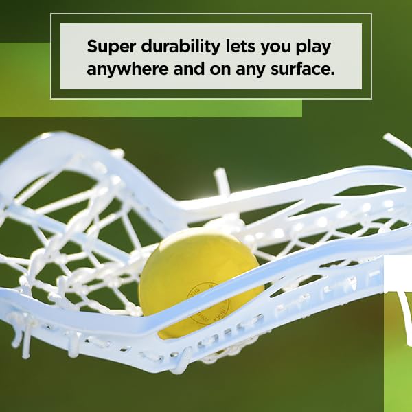 Mixed Lacrosse Balls Set - 4 Pack for Practice & Training