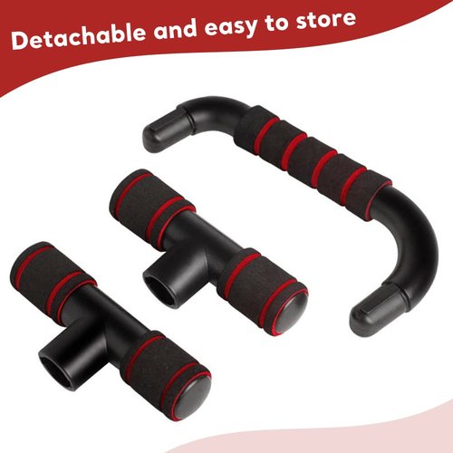 Push Up Bar, Pushup Handles with Cushioned Foam Grip, push up handles for floor, Portable Ergonomic push up stand for Home Gym
