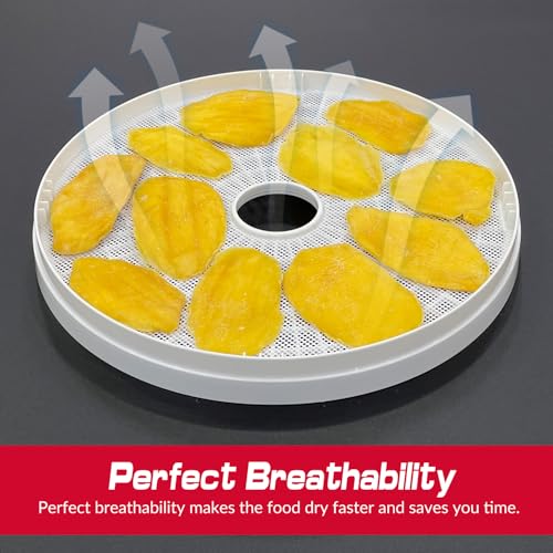 Silicone Food Dehydrator Sheets for COSORI CFD-N051-W - Non-Stick, Reusable, Pack of 5
