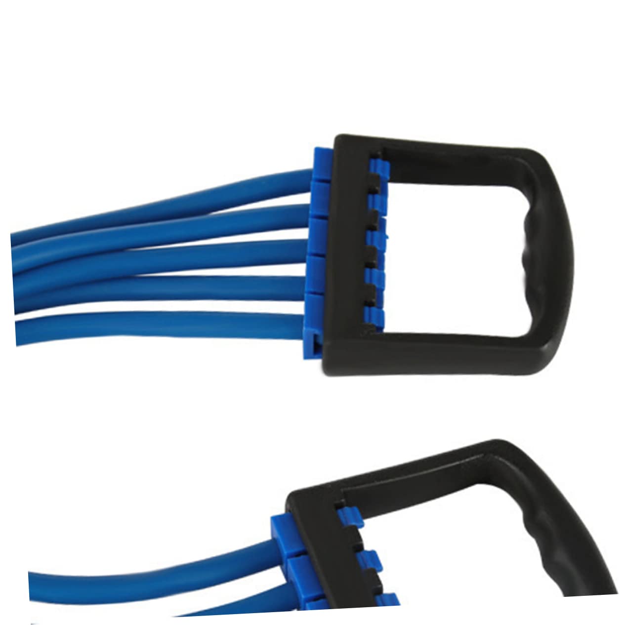 Kisangel Chest Expander Device - Adjustable Tension Resistance Bands for Arm and Chest Workout Ergonomic Grip for Home and Office Fitness