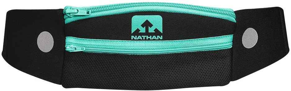 Nathan 5K Runner's Waist Pack, Nathan Running Belt Essentials for Women and Men | Smartphone Storage | Adjustable | Reflective