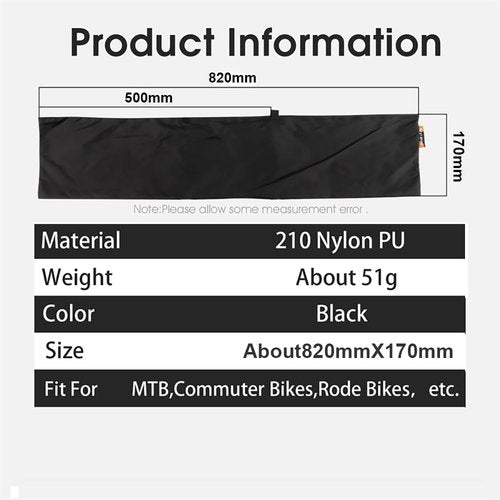 Lixada Bike Handlebar Protector - Dustproof & Waterproof Universal E-Bike & Road Bike Handlebar Cover - Maintenance Cover