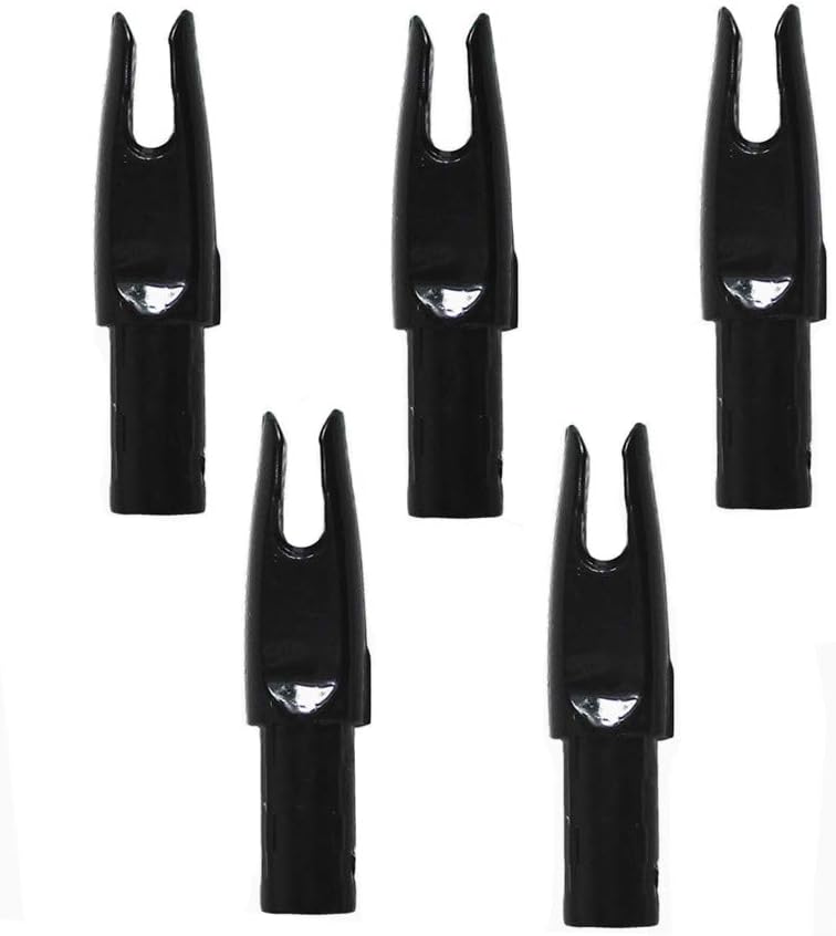 Arrow Nocks 0.246 inch Inside Diameter Inserts 6.20mm 60 Pack for Archery Standard Size(0.244" to 0.246") Arrows