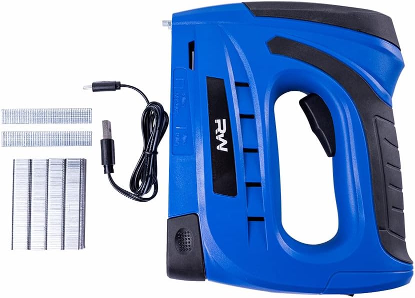 RealWork 4V Cordless 3/8" Crown Staple Gun