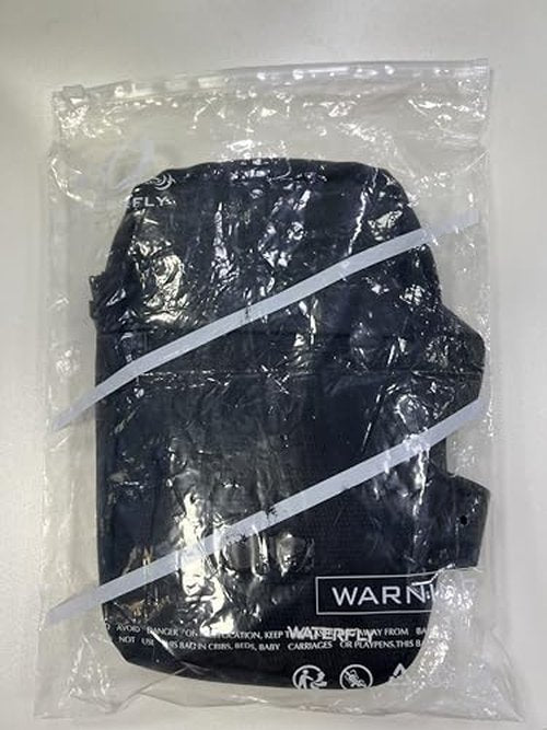 WATERFLY Mini Sling Crossbody Bag: Dual Pocket Small Shoulder Bag Lightweight Casual Phone Chest Bag Daypack for Travel