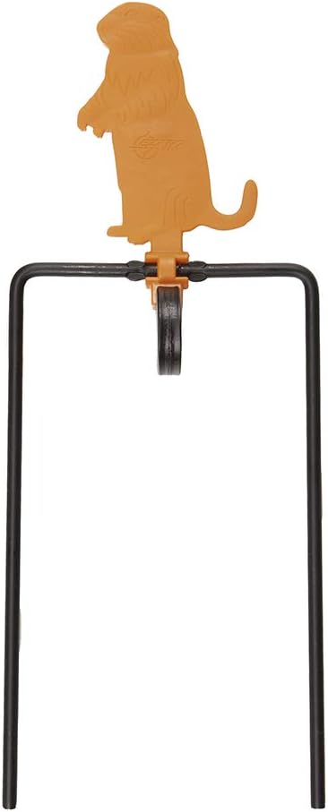 EZ-Aim™ Shooting Gallery Self-Healing Spinner Target, Gong Target by Allen®, 12-14 Inches Tall, Shooting Targets, Gun - Rifle - Pistol - Airsoft - BB Gun - Air Rifle, Orange