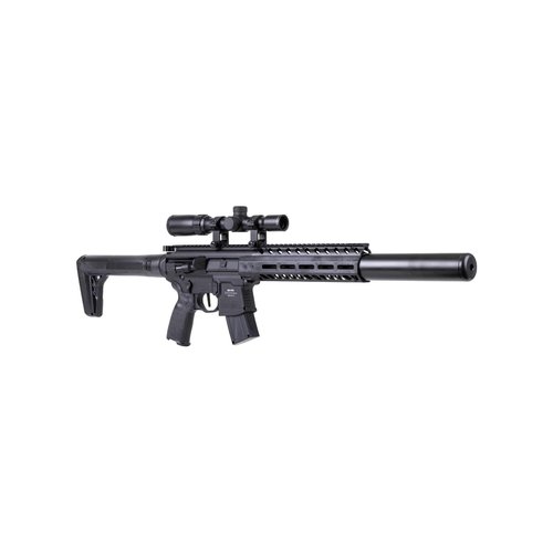 Sig Sauer Hunting Firearm GEN II Air Rifle 177 Cal CO2 SemiAuto Hunting Firearm Handguard 30 rd Pellet Mag 14x24 Scope