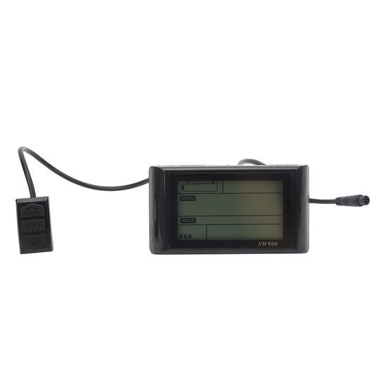 Electric LCD Display, Electric Scooter SW900 LCD Display Meter with Connector Electric LCD Display Meter for Electric Scooters