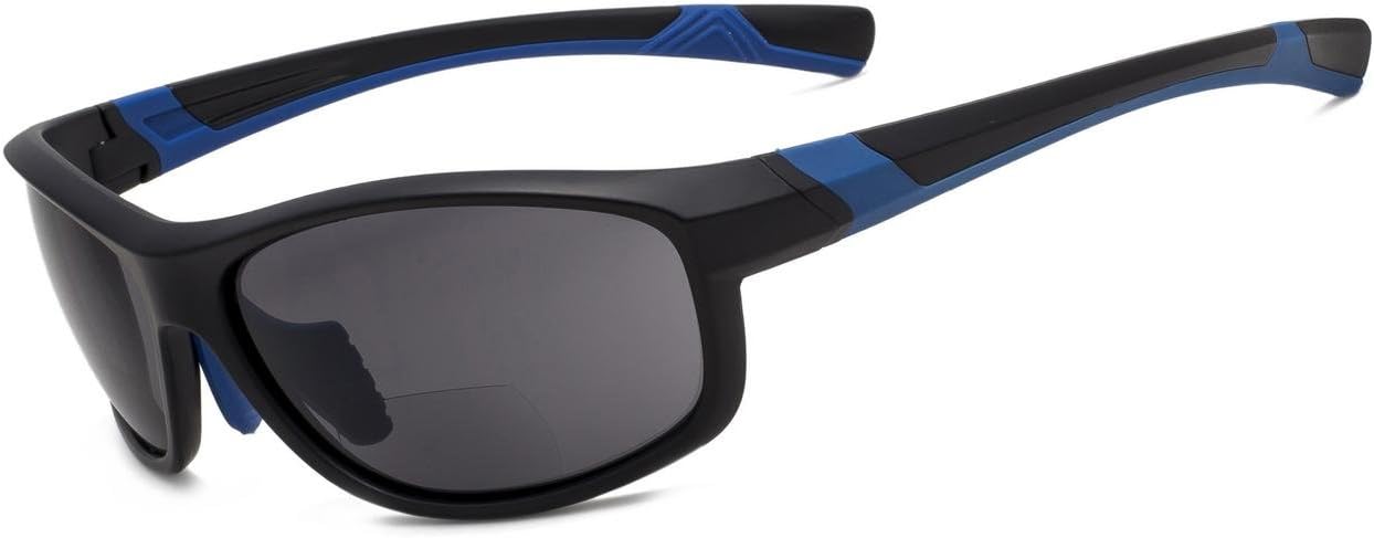 Eyekepper Sports Bifocal Sunglasses TR90 Unbreakable Outdoor Readers
