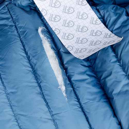 GEAR AID Tenacious Tape 3¡±x20¡± Fabric and Vinyl Gear Repair Tape, Quickly Fix Holes and Rips in Puffy Jackets, Rain and Snow Gear, Tents, Sleeping Bag and More, Blue, 1 Pack