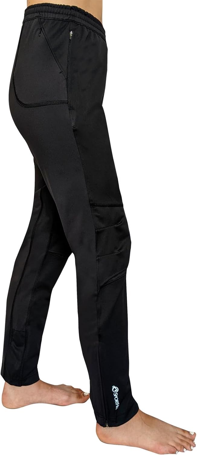 Women's Super XC Windproof Durable Water-Repellent (DWR) Breathable Moisture-Wicking Winter Running Skiing Pant