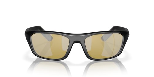 Costa Del Mar Whitetip Pro Sunglasses, Matte Black/Sunrise Silver Mirrored 580G, 57 mm