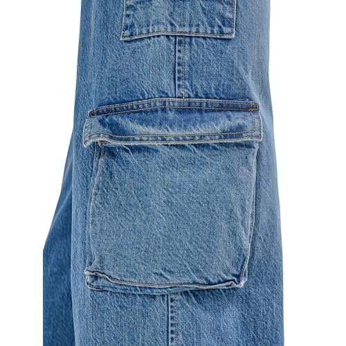 Wrangler Women's X Hot Wheels Wide Leg Cargo Jean