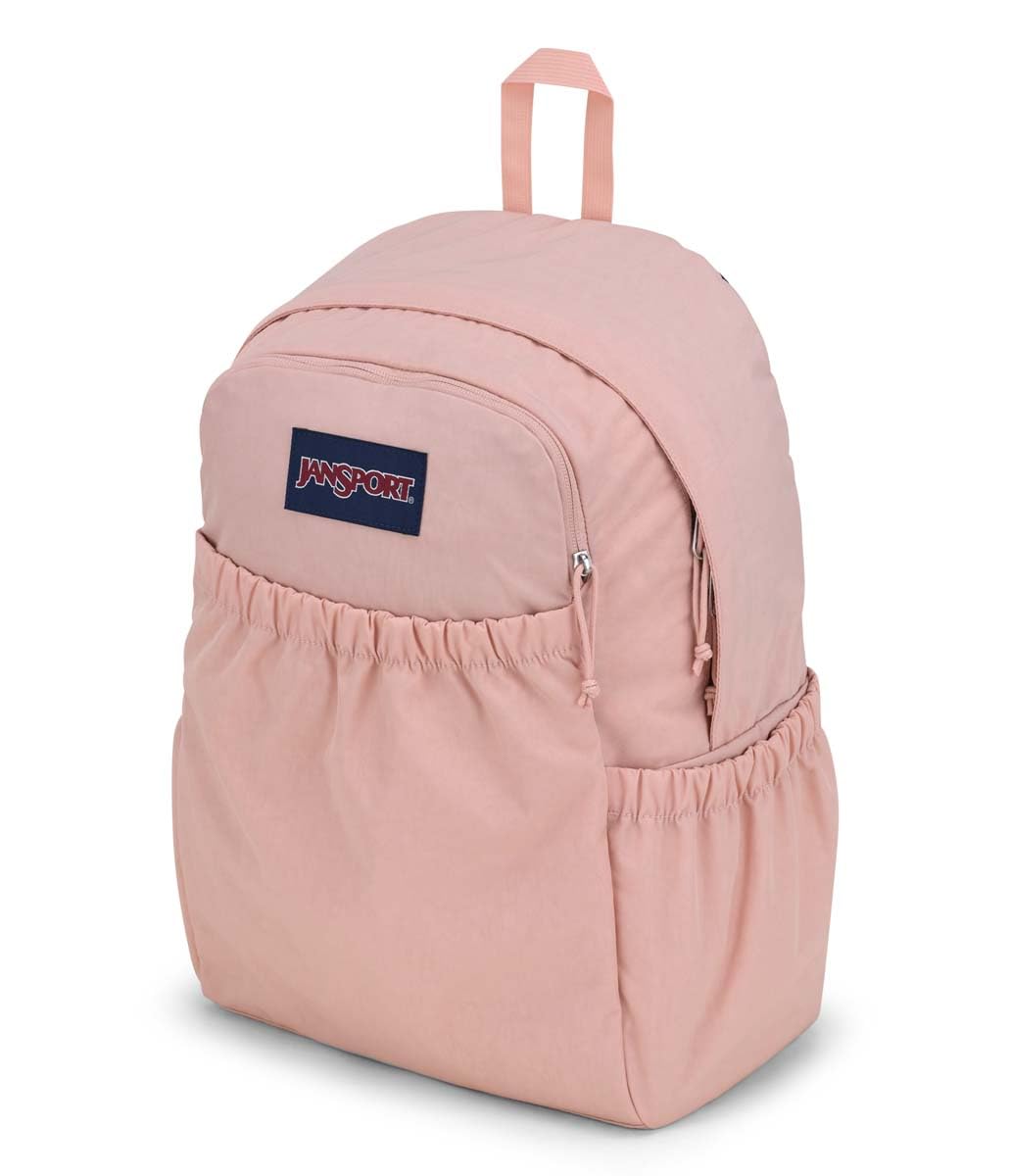 JanSport Slouch Pack - Fully Padded Back Panel - Comfortable and Ideal Storage - Misty Rose