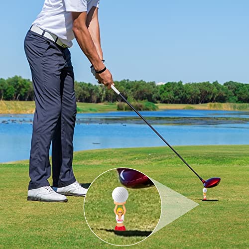 Funny Golf Tees Set - 24 Plastic Novelty Golf Accessories for Men Women