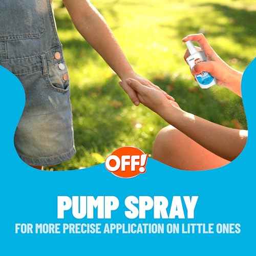 OFF! Insect Repellent Spritz for Adults & Kids, Fragrance-Free Bug Spray for Everyday Protection from Mosquitoes and Ticks, 4 oz