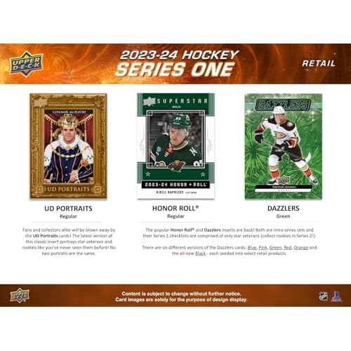 Upper Deck 2023-24 Series 1 Hockey Card Collector's Tin