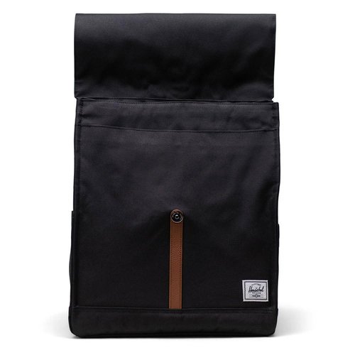 Herschel City Backpack, Black/Black, Mid-Volume 14.0L
