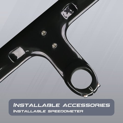 Road Bike Handlebars Carbon Bicycle Handlebars Handlebars Carbon Fiber Road Bars Internal Routing Drop Bars Road Bike Cycling Bars 440 * 120mm Components & Parts