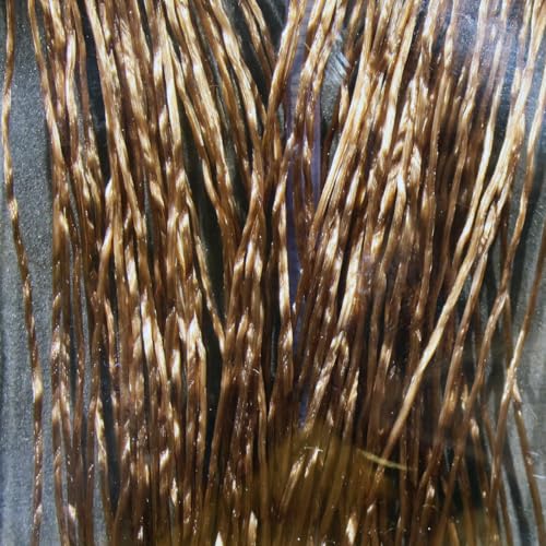 Fly Tying Rubber Legs - Life-Flex Stretchy Silicone for Streamers Nymphs & Terrestrials - Brown