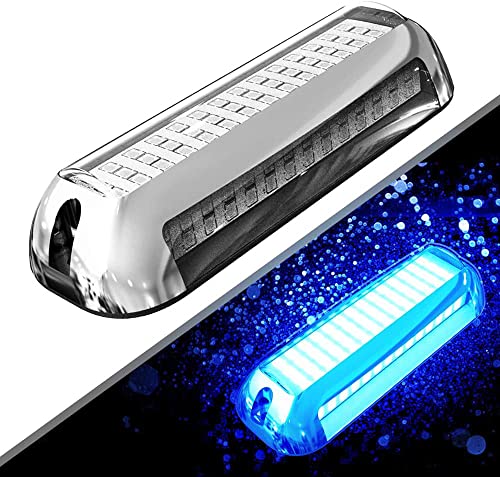 Blue Marine Underwater Boat Light 84LED 3000LM 180° Waterproof 10-36V