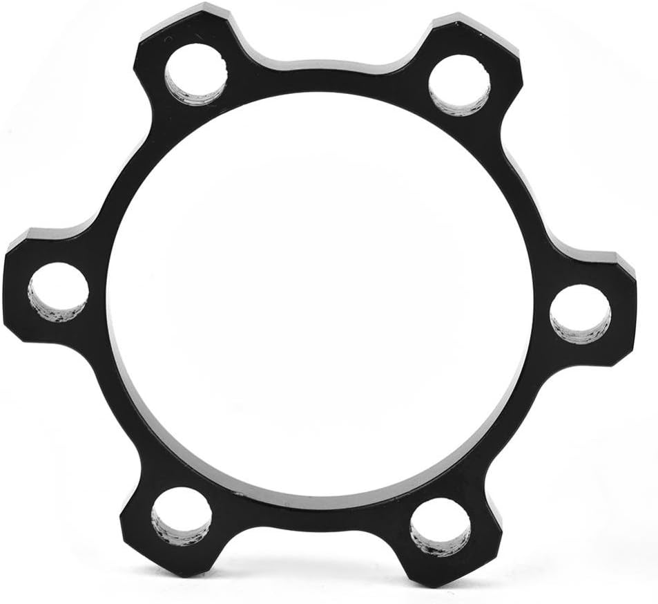 Alloy Bike Hub Adapter Conversion Front 100 * 15 to 110 * 15 - Rear 142 * 12 to 148 * 12 Freewheel Threaded Hubs Adaptor Disc Brake Rotor Bolts