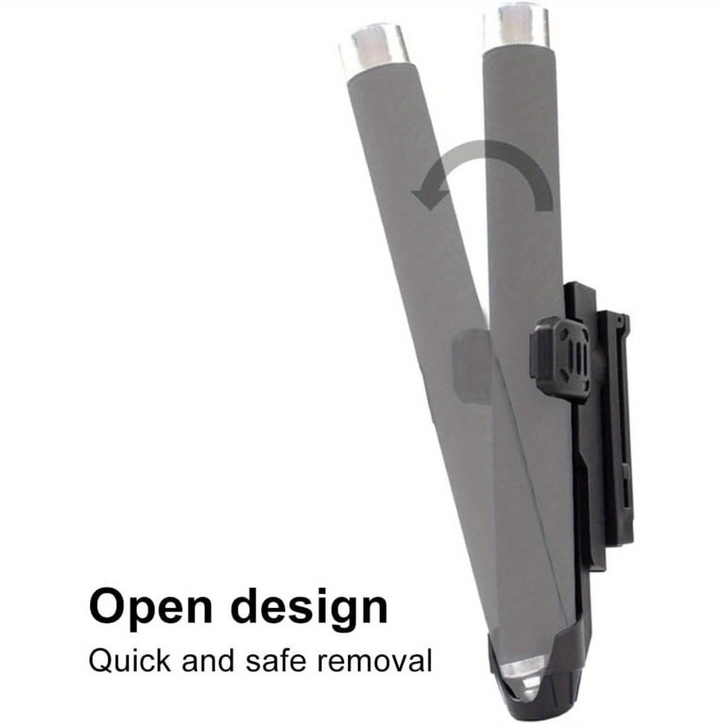 Expandable Baton Holster, 360 Degree Duty Belt Flashlight Holder Telescopic Baton Holder,Tactical Baton Pouch for 21"~ 26" Baton（Diameter 0.98"~ 1.14" ）