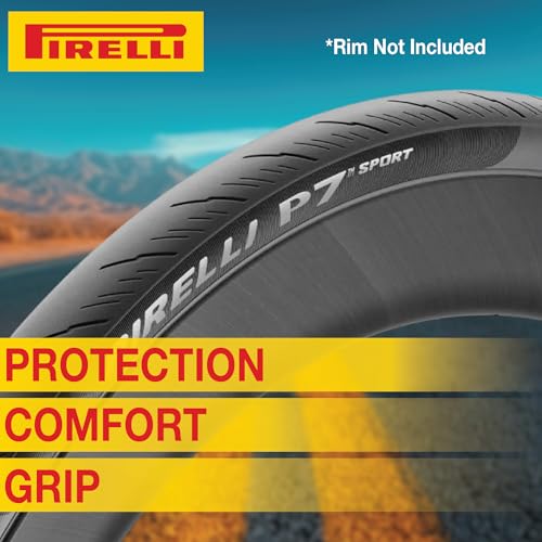 Pirelli P7 Sport 26-622 700x26c Performance Bike Tire - Black Sidewalls