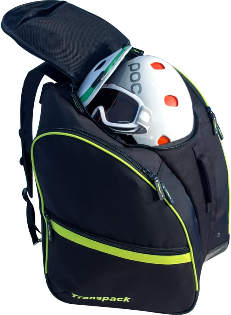 TRANSPACK COMPETITION PRO Unisex Water-Resistant 80 L Ski/Snowboard Boot Helmet Goggles & Gear Backpack Bag