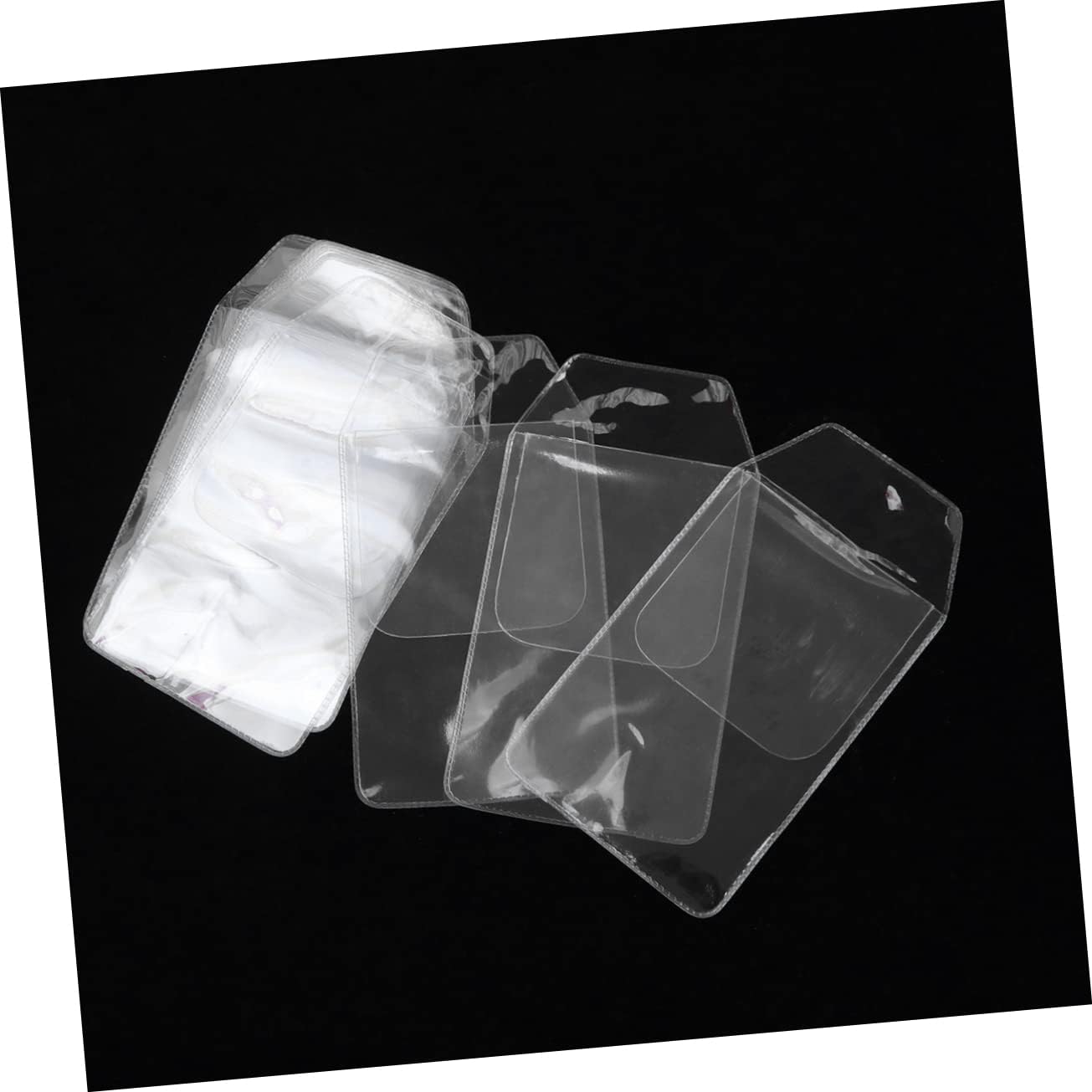 Pack of 20 Transparent PVC Pocket Protectors for Pen Leaks - Clear Pen Leak Protector for Doctors, Nurses, Lab Coats, and Office Supplies - Shirt Pocket Organizer