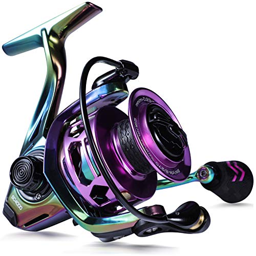 Sougayilang SC4000 Ultralight Spinning Reel - 6.0:1 High Speed, 39 lbs Carbon Drag, Saltwater & Freshwater Fishing