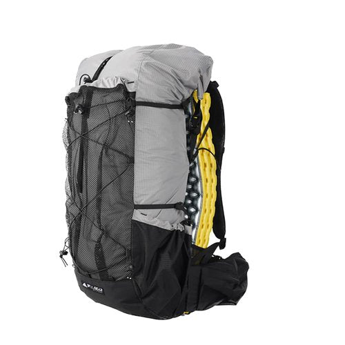 MOXIHIKE 3FULGEAR QiDian Hiking Backpack for Men Women 56L(40+16) Lightweight Outdoor Camping Bag Trekking Daypack (Grey)