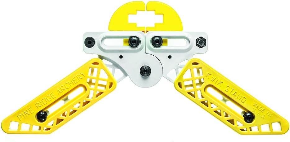 Pine Ridge Archery Kwik Stand Bow Support, Fit on Most Bow Limbs, Perfect for Ground or Box Blind Hunting