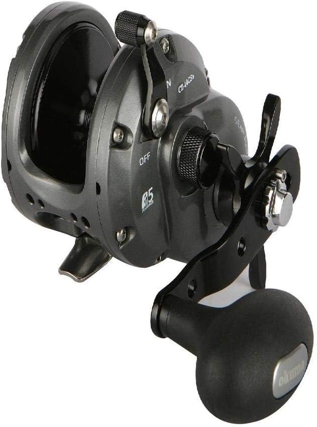 Okuma Cortez Graphite Star Drag High Speed 6.2:1 Reel