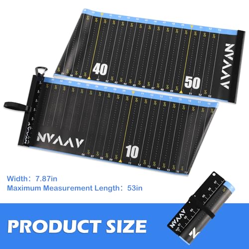 53 Inch Waterproof Fish Measuring Board with Tape for Fishing
