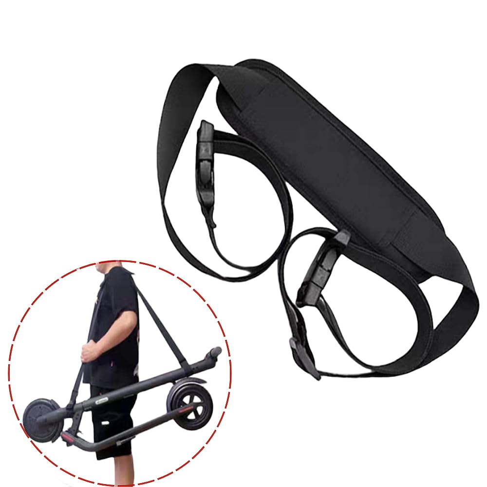 FKUMLUN 3 Pcs Carry Strap for Beach Chair,Adjustable Beach Chair Backpack Straps,Replacement Universal Folding Chair Carry Strap for Beaches Camping Backpacking Picnics Foldable Bikes Outdoor (Black)