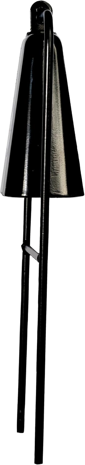 Steel Cow Bell Shooting Target for .22 Caliber - Durable Outdoor Plinking Bell