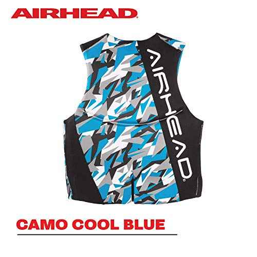 AIRHEAD Men's Camo Cool Neolite Kwik-Dry Life Jacket, Coast Guard Approved