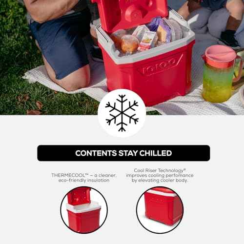 Igloo Hard Coolers | Profile II Series | Insulated Ice Chests | Roller Cooler with Wheels