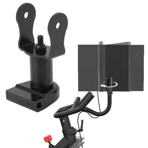 Topyond Swivel Arm for Peloton Screen, Stationary Bike Swivel Pivot Aluminum Rotatable Monitor Adjuster for Peloton Bike Screen