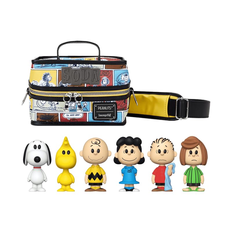 Funko Vinyl Soda Peanuts 6-Pack with Loungefly Cooler