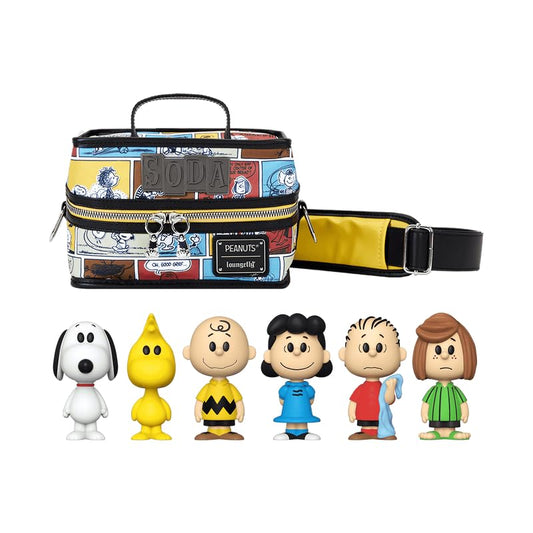 Funko Vinyl Soda Peanuts 6-Pack with Loungefly Cooler