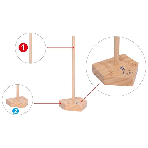 VEHONG 1 wooden championship ring storage rack, display rack, handicraft display cabinet, storage rack for sports enthusiasts to collect championship medals (c)