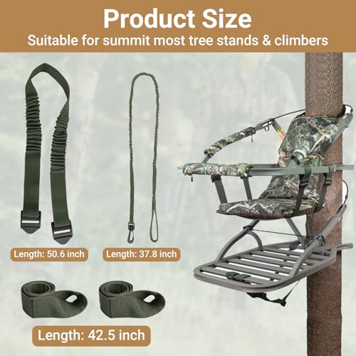 Tree Stand Shoulder & Bungee Tether Straps for Summit Viper Goliath Titian