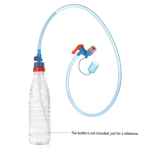 Srempeom Hydration Drinking Tube - Hydration System Kit Hose Hydration Bladder Reservoir Pack Backpack System Hose Kit Water Bottle Tube Adjuster