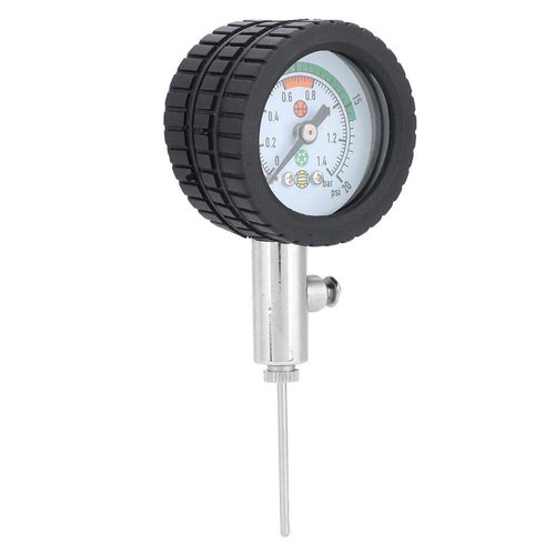 Ball Pressure Stainless Steel Accurate Air Pressure for Football Soccer Basketball Volleyball and Other Balls