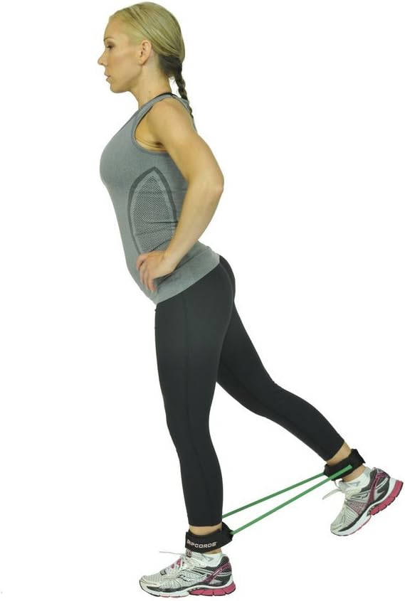 Ripcords Legcords Resistance Exercise Bands: Red Leg Cord